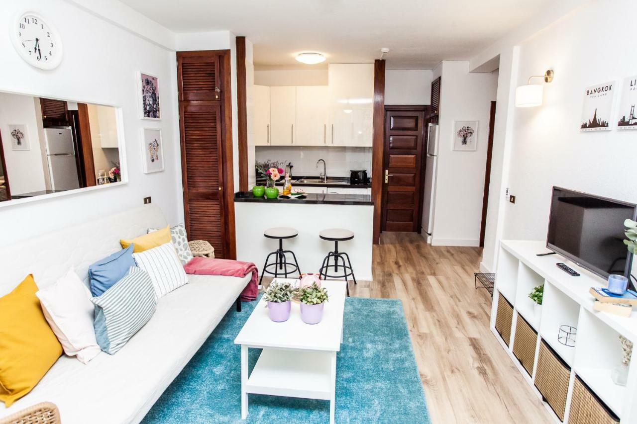 Spectacular Renovated Apartment, 5 Min To Camison Beach, With Aircon Arona  Eksteriør billede